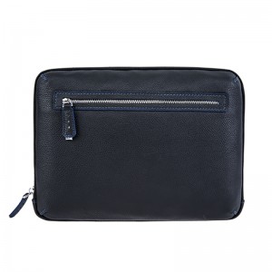 18SG-6831F Soft Litchi Texture Pánská taška Kožená kabelka Kompaktní taška na zápěstí Organizer taška pro muže