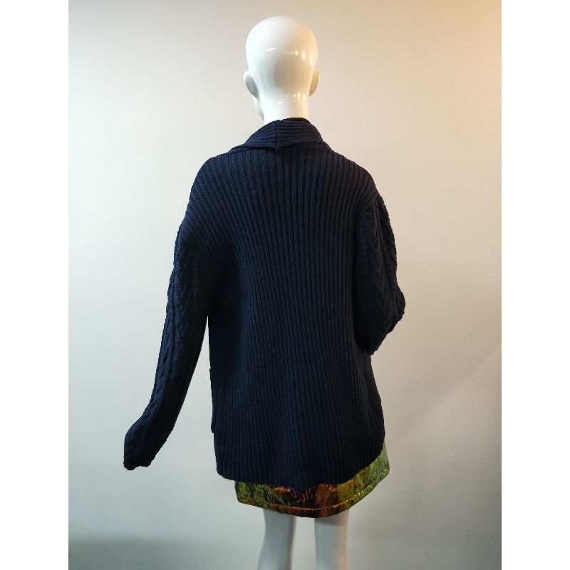 ABERCROMBIE u0026 FITCH BLUE CARDIGAN RLWS0030F