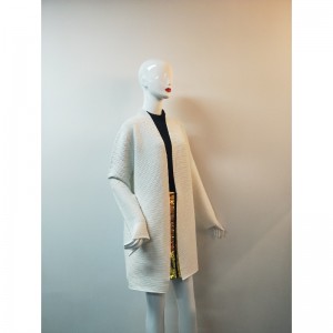 ČERNÝ KOLEKCE BÍLÁ KARDIGAN RLWS0034F