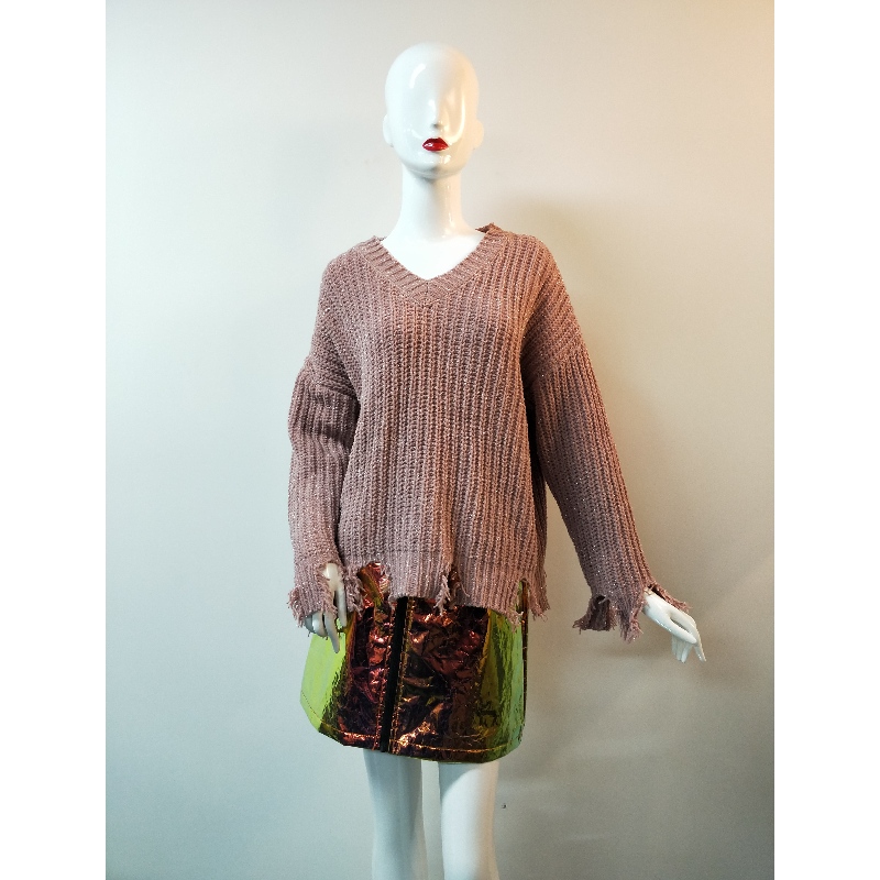 KOVOVÝ RYCHLÝ KOVOVÝ SWEATER RLWS0049F