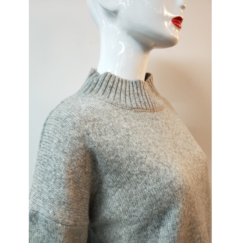 ŠEDÝ SWEATER RLWS0059F