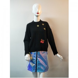 BLUE SWEATER RLWS0061F