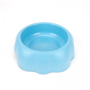 květinová pšeničná sláma mísa pro domácí mazlíčky, domácí jídla, misky pro kočky pro psy