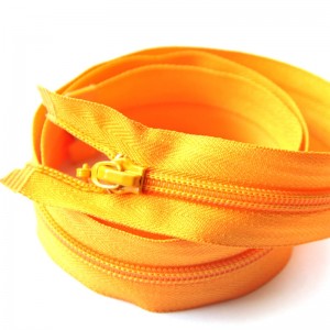 Bavlněný kabát s otevřeným koncem 70 cm 5 # nylonový zip 5