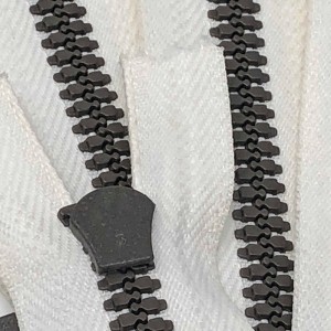 Plastový zip s uzavřeným koncem Módní RIRI zuby malované Posuvný zámek Auto-Key s klíčovou dírkou 9