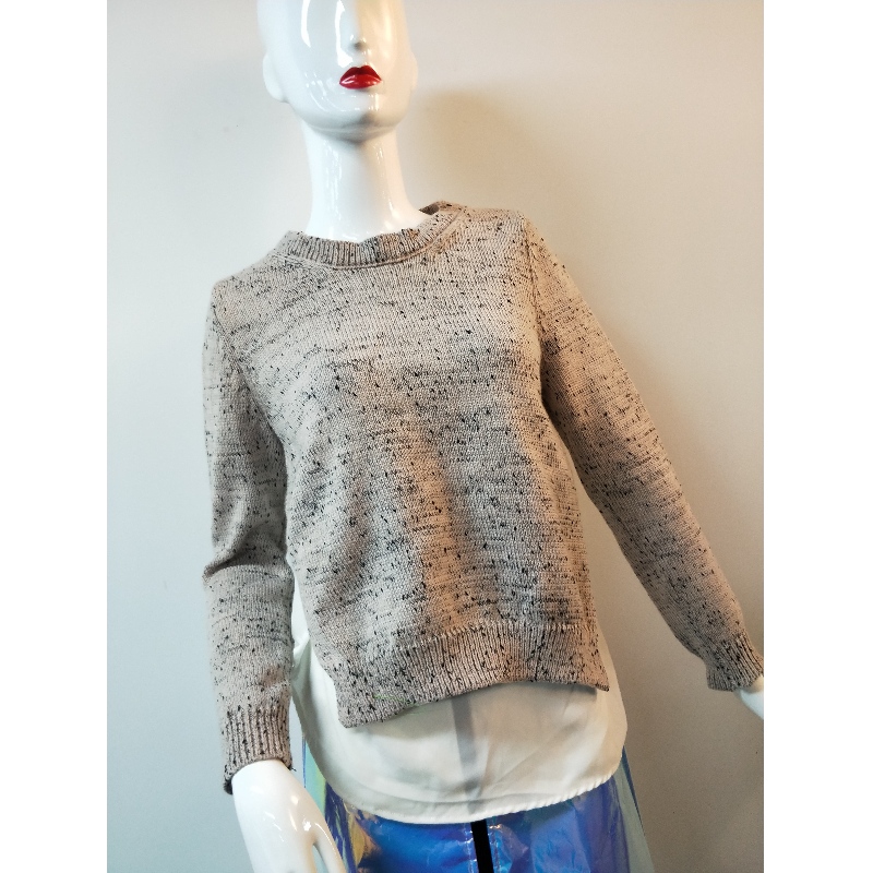 SIDE SPLIT SWEATER RLWS0094F