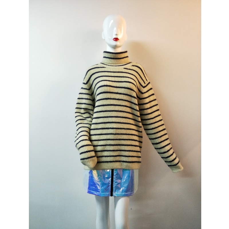 VELKÝ u0026 NAVY STRIPE SWEATER RLWS0101F