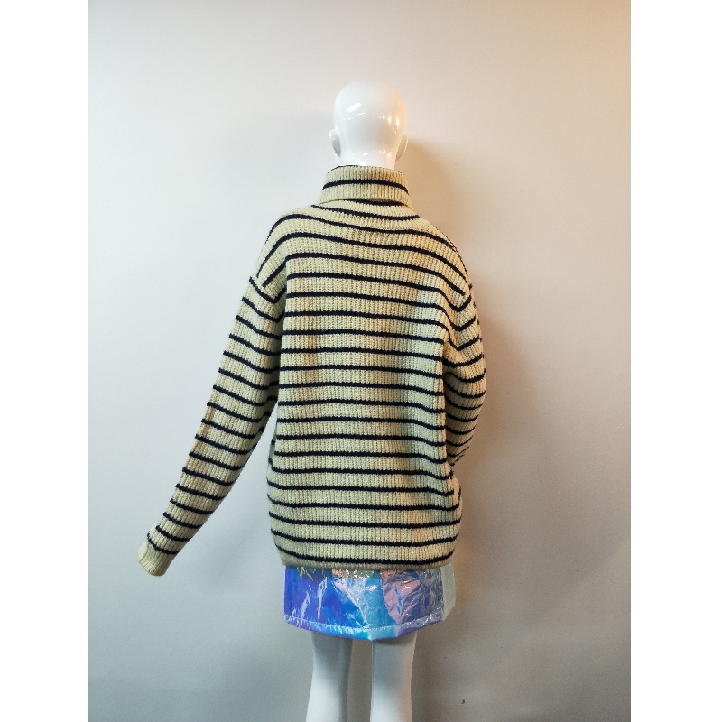 VELKÝ u0026 NAVY STRIPE SWEATER RLWS0101F
