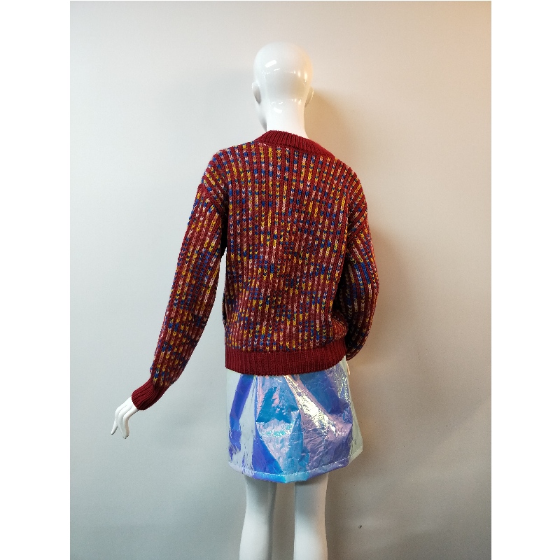 COLORFUL CREW NECK SWEATER RLWS0120F