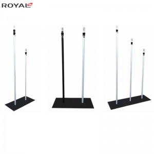 Țeavă și drap Reglabil vertical 5ft-8ft