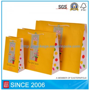 Krásný dárkový papírový sáček