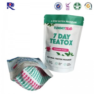 Tištěné a laminované stojací pouzdro s uzavíratelným ziplockem nebo zipem