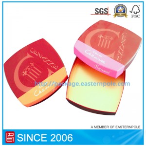 Luxusní pevná čokoládová krabička s vlastním designem