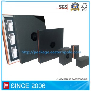 Ručně vyráběná kosmetická papírová krabička s kartonovou vložkou