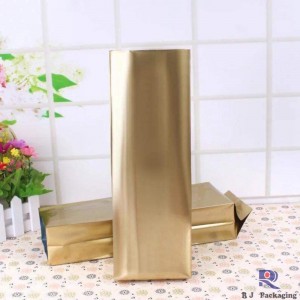 Vlastní fóliová káva a čajový sáček s bočním klínovým lemem 8oz 12oz 16oz 32oz