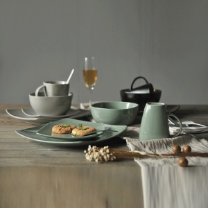 Keramický Stoneware Dolomite Dinnerware Tableware Sets