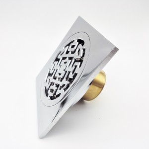 Koupelnový lapač vlasů podlahový sifon vypouštěcí sítko