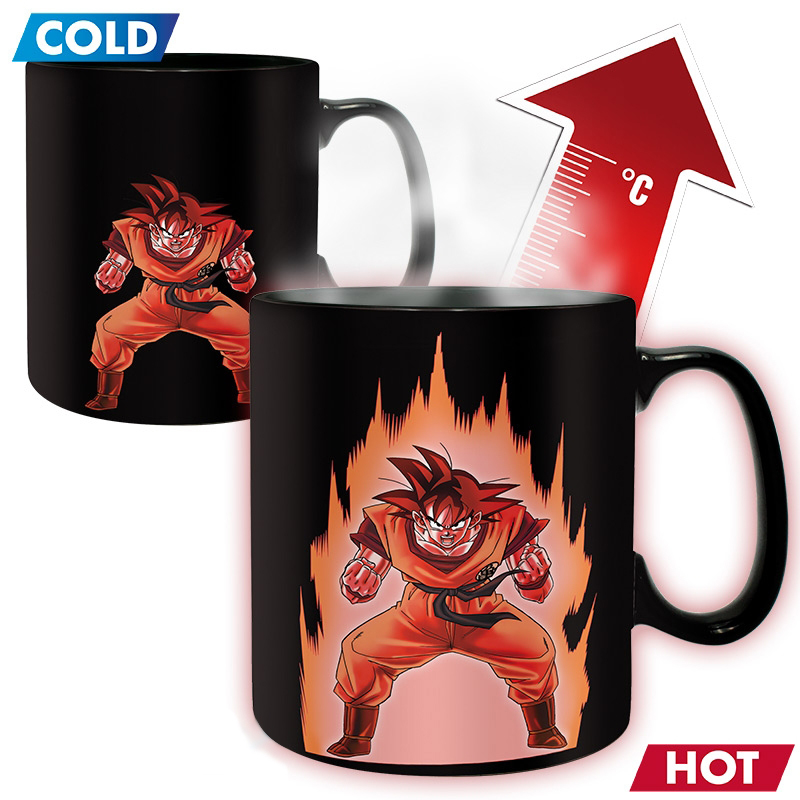 11oz Magic Coffee Heat Sensitive Mug Color měnící Heat Cup, keramické hrnky na kávu