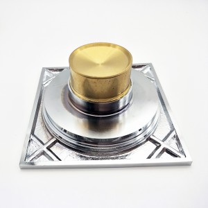 Koupelnový lapač vlasů podlahový sifon vypouštěcí sítko