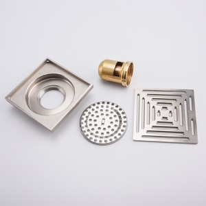 Skryté víko odtokové sprchy