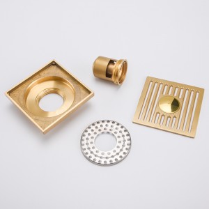 Skrytý podlahový odtok sprchy