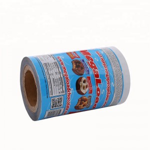 Potravinářská laminovaná plastová fólie odolná proti vlhkosti, tepelná izolace, fólie na balení