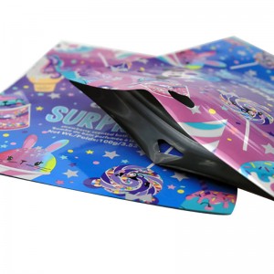 Tepelně těsnící tvar živého tisku šetrný k životnímu prostředí, 3 boční těsnění, taška na hračky