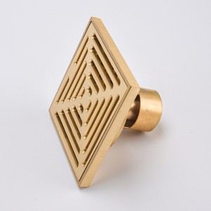 Deftový design dlaždice vložit lineární sprchový odtok mosaz čtvercový podlahový odtok