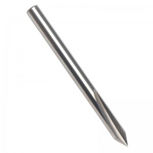 60 ° V bit, kovový gravírovací vrták EnPoint s kovovým rytím, tvrdý hrot, kuželový tvar, CNC gravírovací vrták s 2-drážkou 1/8 \", 3,75 mm, stopka, 0,1 mm, hrot, značka, kónická řezná vložka pro ocelovou hliníkovou ...