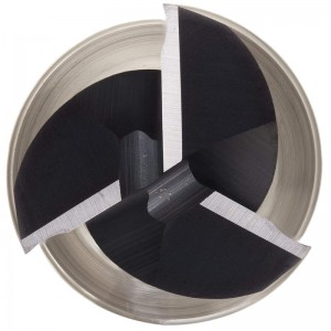 Karbidové čtyřhranné čelní frézy, palce, TiAlN dokončovací, hrubovací a dokončovací řez, 30 stupňová šroubovice, 3 drážky, 1,5 \