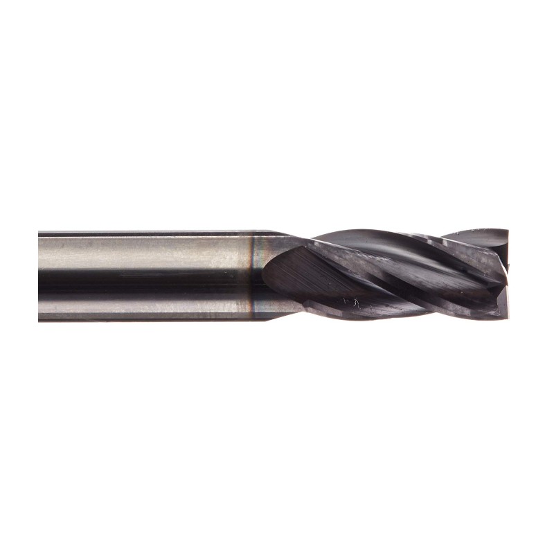 Solid Premium Carbide End Mill, ALTiN potažený, 4 drážka, průměr 3/16 