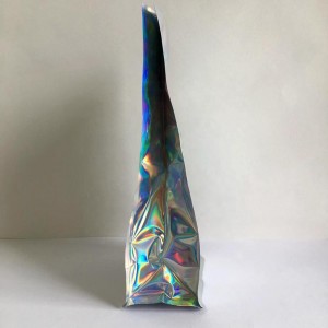 Vlastní tištěné OEM logo laserový film ploché spodní stojan taška