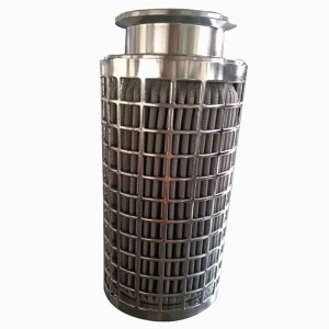 Filtr svíčky z pleteného drátu Micron SS