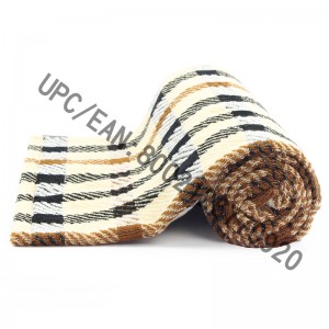 JMD TEXTILE Koupelnové ručníky, 4 kusy Britský styl Plaid Jacquard Ručníky, Velké osušky 100% Bavlna, Osušky Bazén Tělocvična Hotel Travel, College Dorm Room Accessories, Ručník Hnědý Ručník Blue