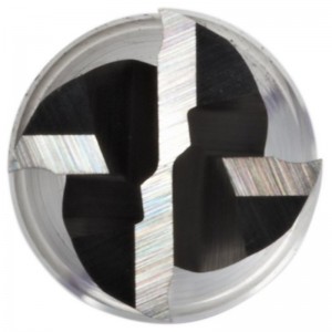 Karbidová čelní fréza, extra dlouhý dosah, bez povrchové úpravy (jasný), povrchová úprava, 30 Deg šroubovice, 4 drážky, 3 \