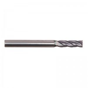 Fréza z masivního karbidu, potažená AlTiN, 4 drážka, 3/16 \