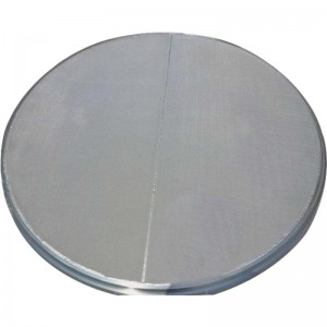 Slinutá síťová deska použitá pro filtry Nutsch / tlakový filtr