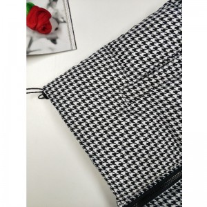 BÍLÁ A ČERNÁ KONTRAST PÁNSKÁ BUNDOVÁ RUKÁV RLMPC0021N