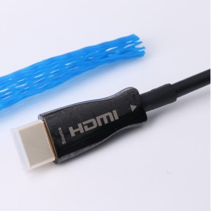 Funkce ARC Fiber HDMI CABLE (optický vláknový přenos), optoelektronický hybrid; Metal Shell, 4K