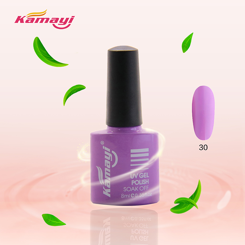 Výrobky na nehty v USA Vzorek Uv Gelu Nail Polish Black Bottle 15ml Gel Polish