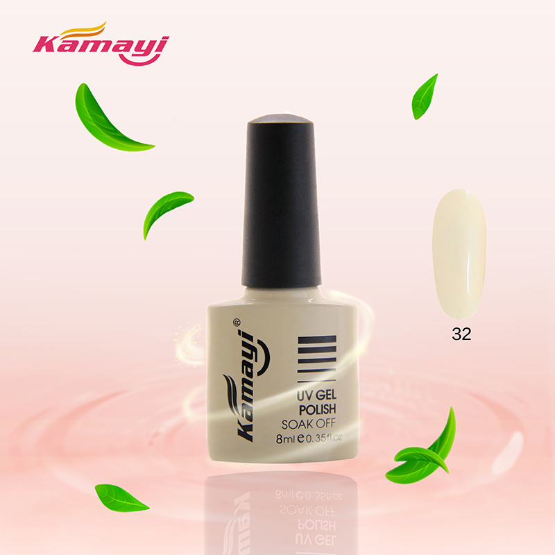 Výrobky na nehty v USA Vzorek Uv Gelu Nail Polish Black Bottle 15ml Gel Polish