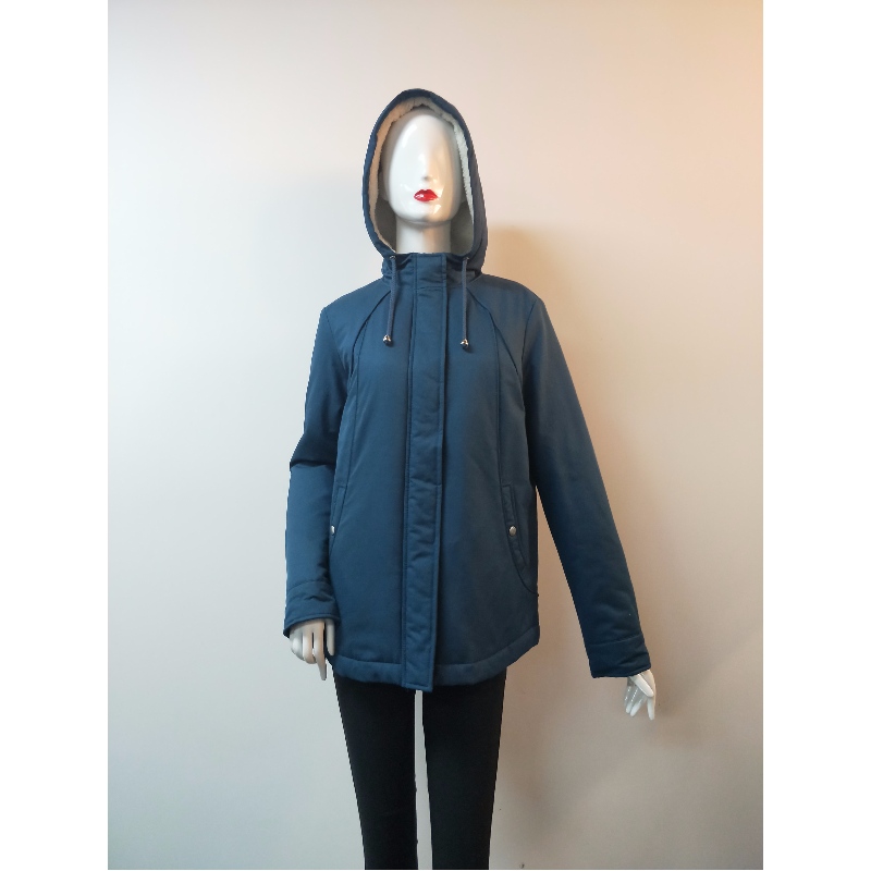 LADIES 'PADDED COAT S HOOD RLWPC0001