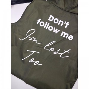 LADIES 'KHAKI WINDBREAKER RLWWJ0007