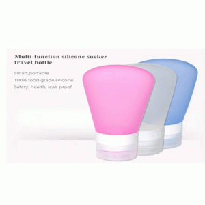 Silikonové tekuté cestovní lahve