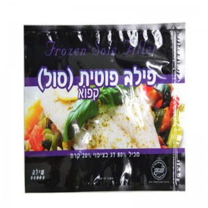 Vakuové pytle na skladování potravin pro výrobu zmrazených potravin