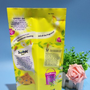 Postavte se hubice z plastu na mytí tekutých tekutin na mýdlo / balení pracího prostředku