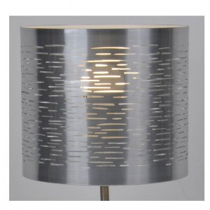 Moderní stolní lampa s laserovým odstínem