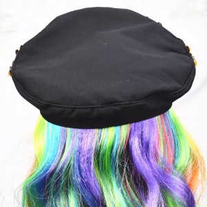 Brazilský karneval Ruční vrtací čepice Žlutá akrylová vrtačka Klobouky Lyjenny Festival Hat Lyjenny na zakázku velkoobchod