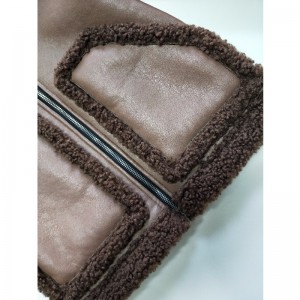 DĚTSKÁ BROWN PU BUNDA RLCPJ0001N