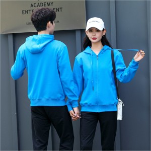 # 8017 - Mikina s kapucí fleece s úplným zipem